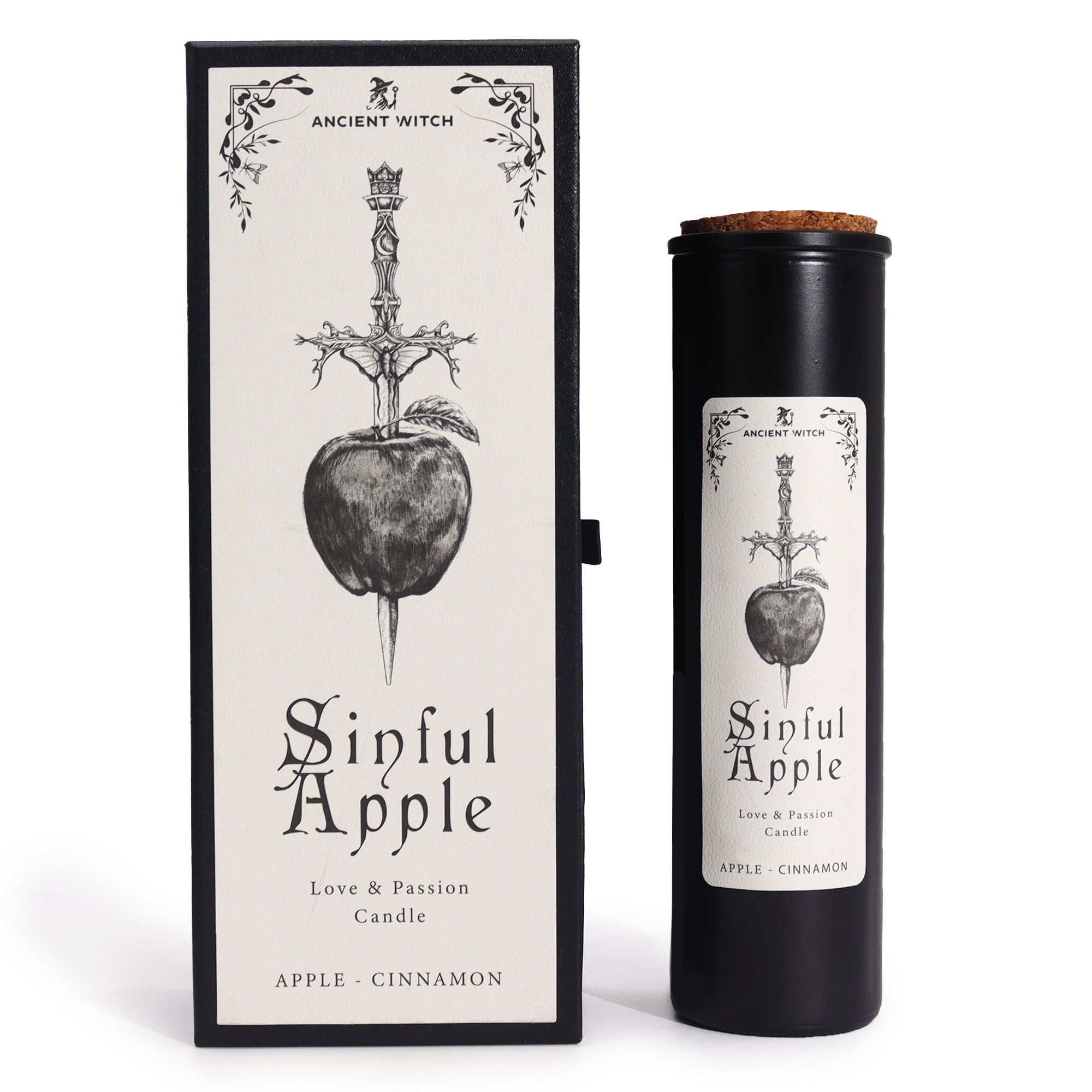 Ancient Witch Renselses-Stearinlys – Sinful Apple - Billede 4