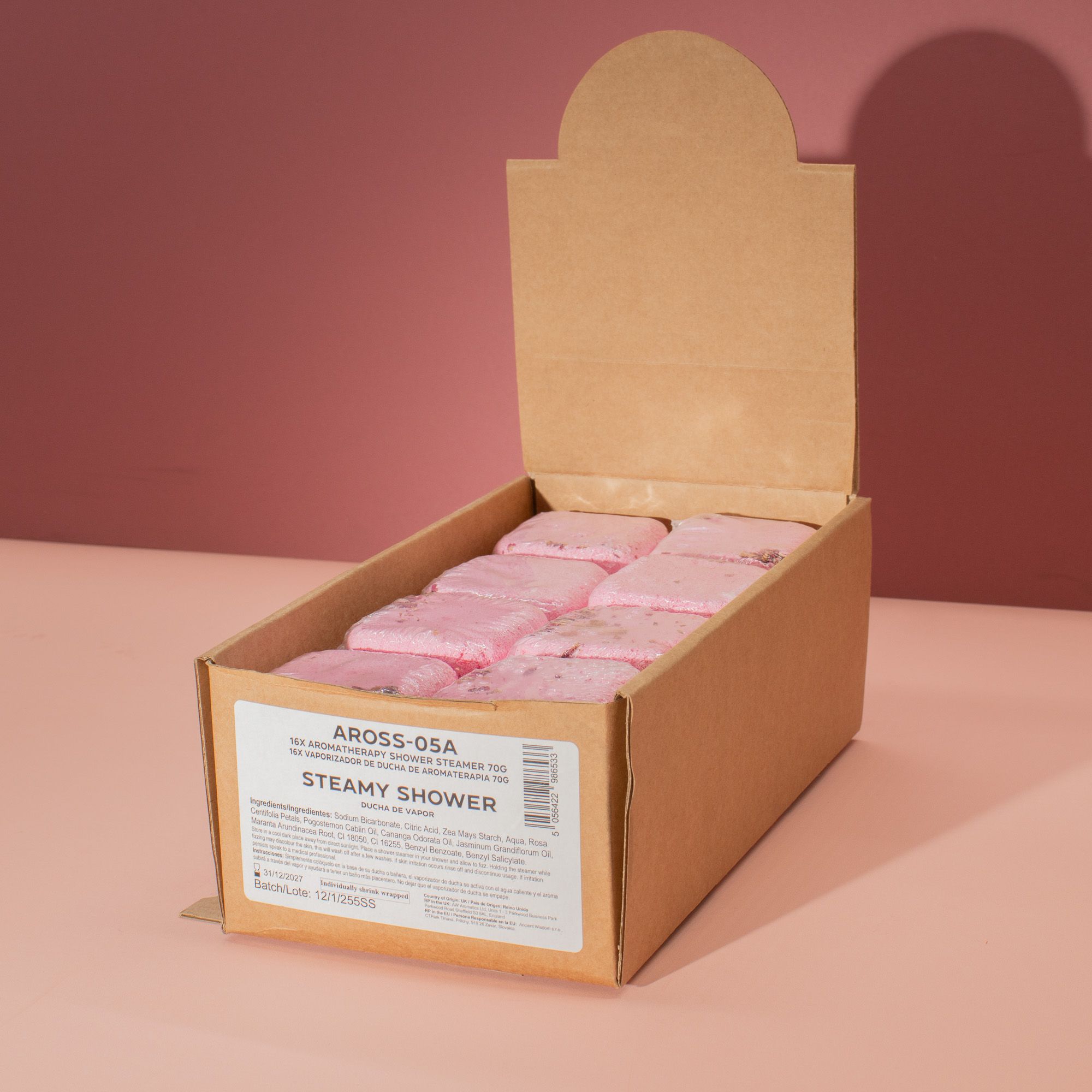 Aromaterapi Brusebombe 80g – Steamy Shower - Billede 4