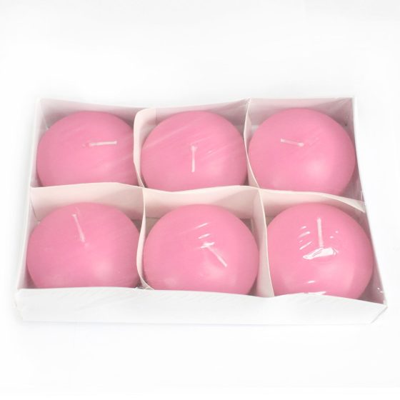 Stor Flydende Stearinlys – Pink - Billede 1