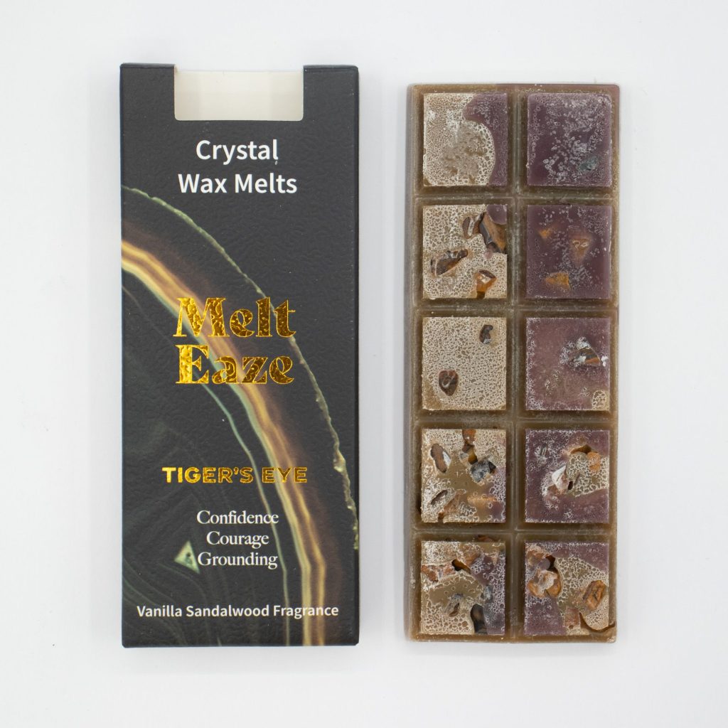 Melteaze Voksduft 50G – Tigereye Strength – Vanilla Sandalwood