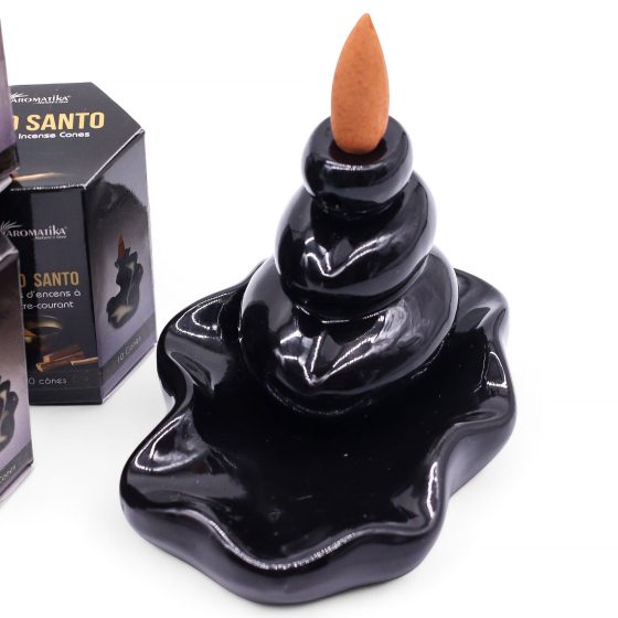 Masala Backflow Røgelse Pakke Med 10 – Palo Santo - Billede 1