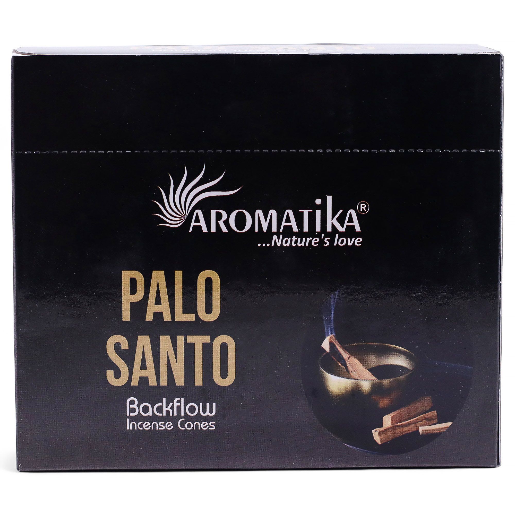 Masala Backflow Røgelse Pakke Med 10 – Palo Santo - Billede 2