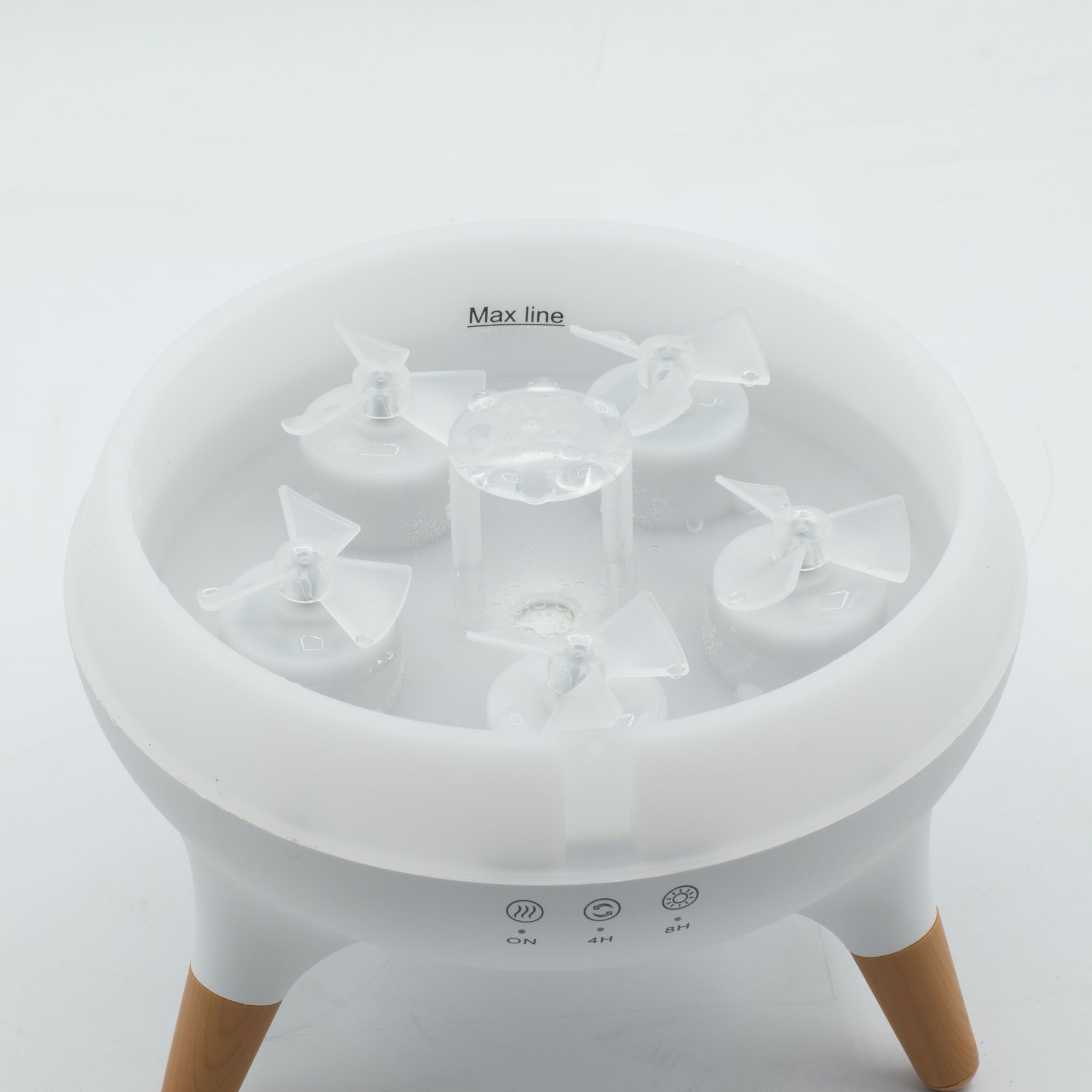 Jellyfish Puff Effect Aromadiffuser Med Farveskiftende LED - Billede 3