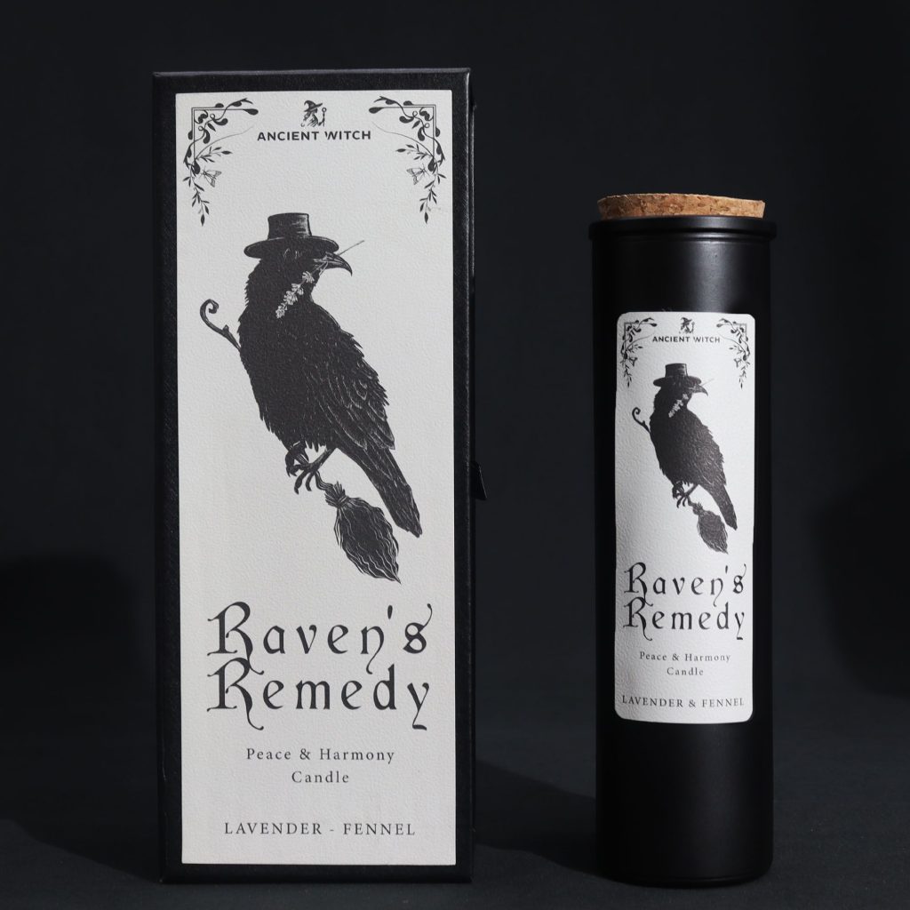 Ancient Witch Renselses-Stearinlys – Ravens' Remedy