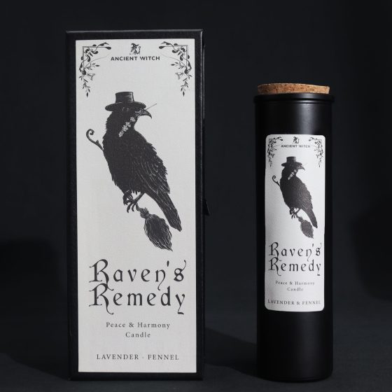 Ancient Witch Renselses-Stearinlys – Ravens' Remedy - Billede 1