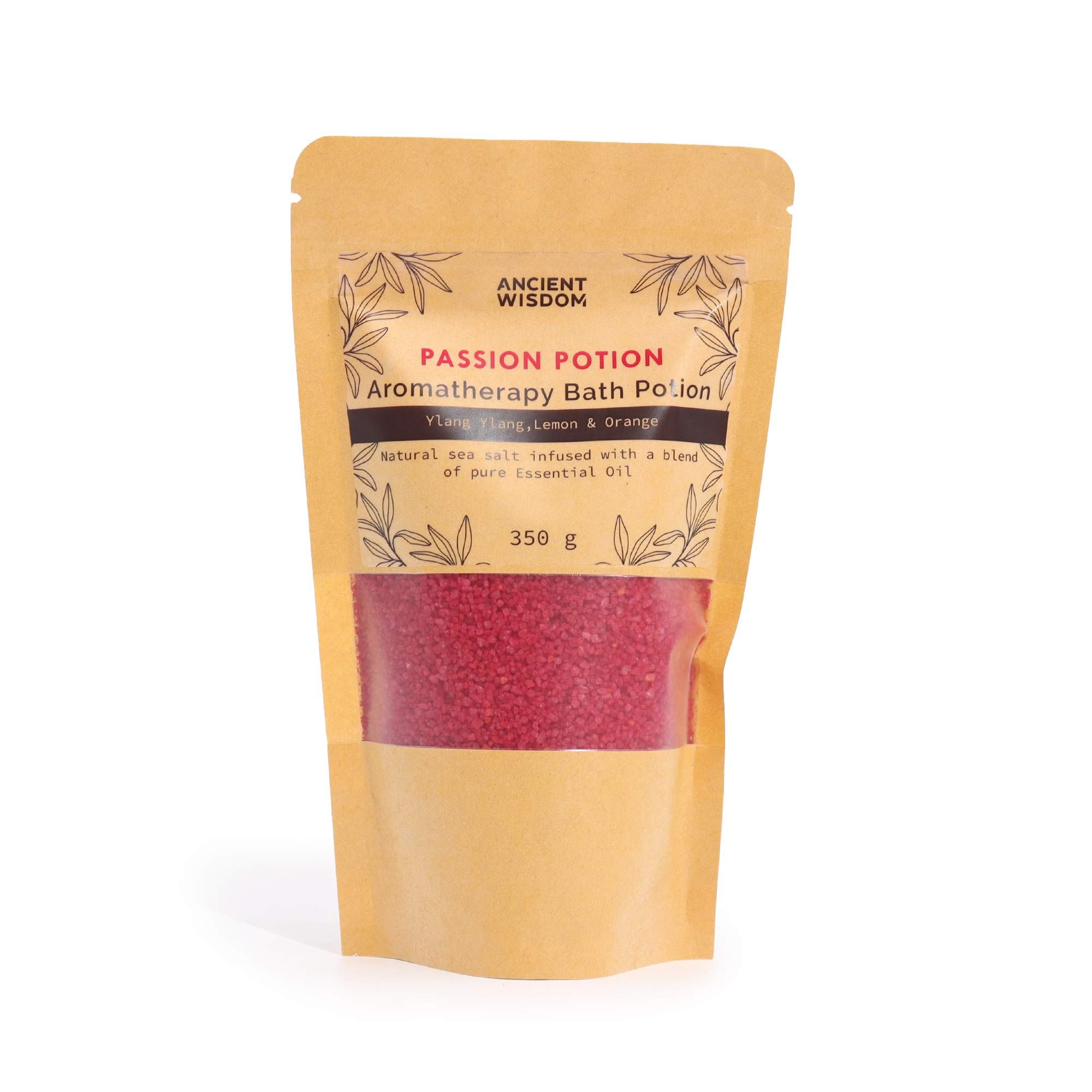 Aromaterapi Badeeliksir I Kraftpose 350 G – Passion - Billede 2