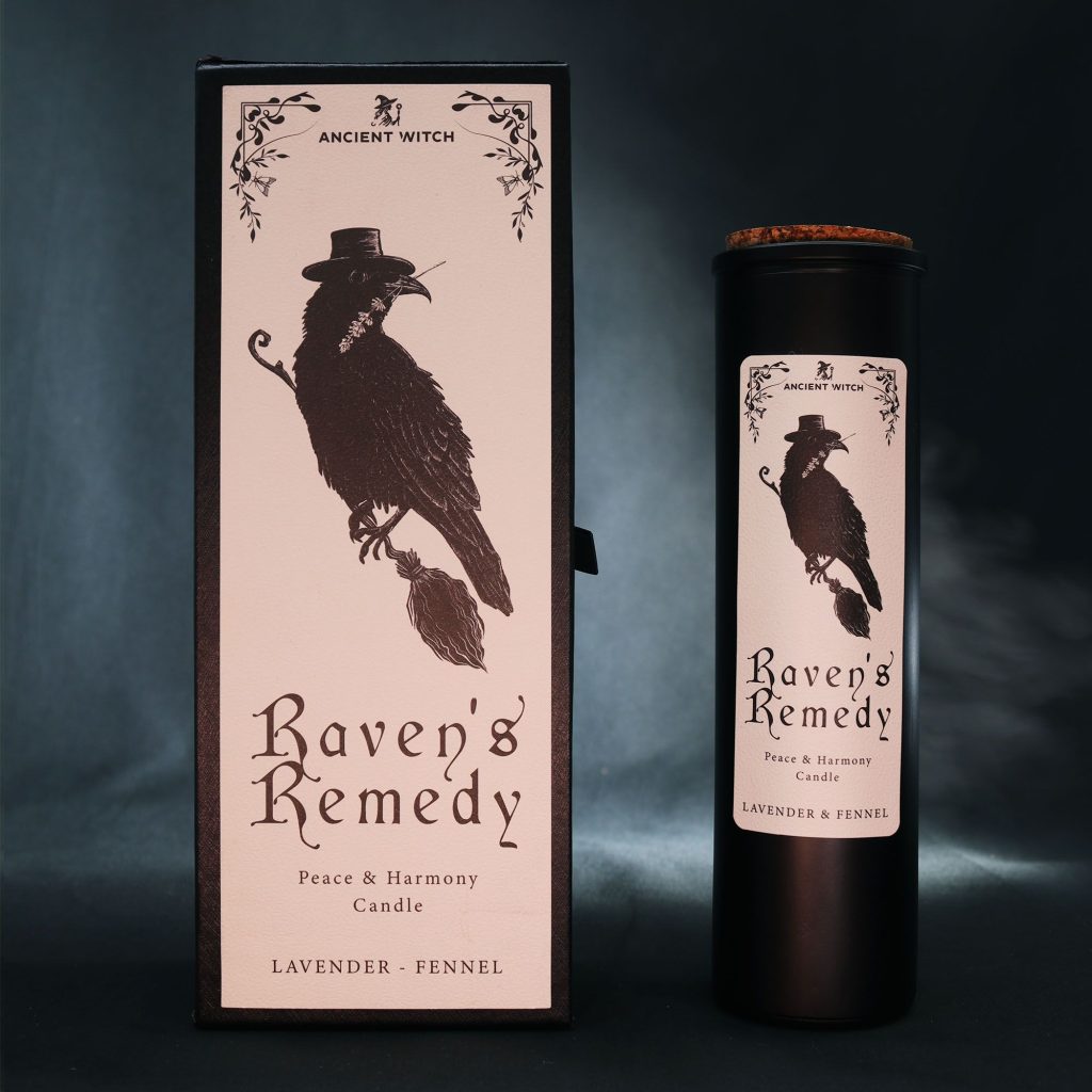 Ancient Witch Renselses-Stearinlys – Ravens' Remedy