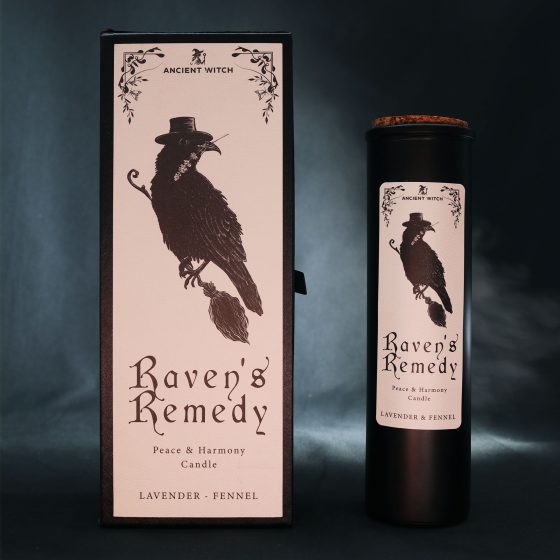 Ancient Witch Renselses-Stearinlys – Ravens' Remedy - Billede 3