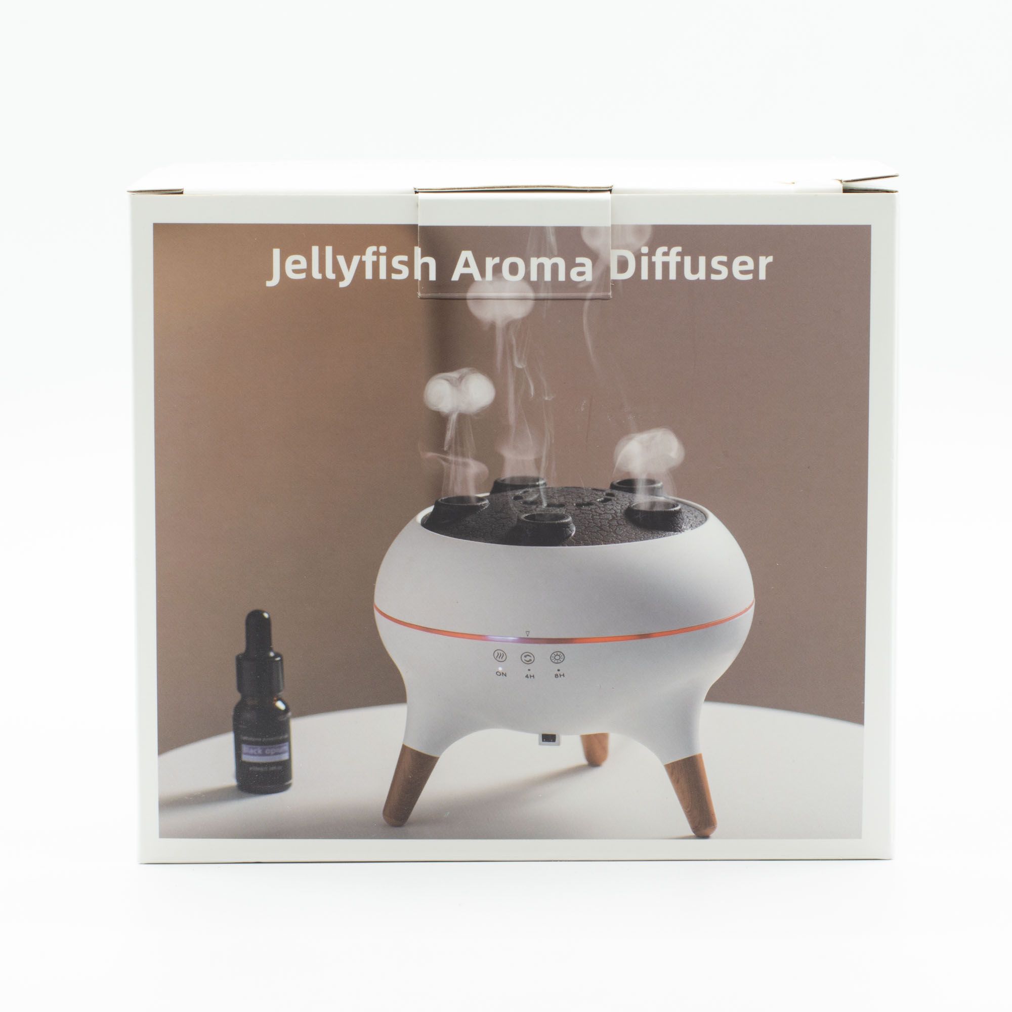 Jellyfish Puff Effect Aromadiffuser Med Farveskiftende LED - Billede 5