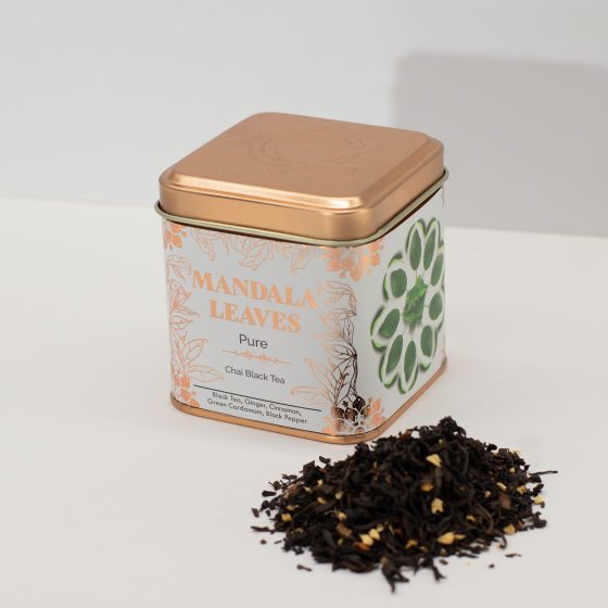 50G Økologisk Chai Sort Te - Billede 5