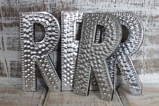 Sm Arty Aluminum Letters – R - Billede 2