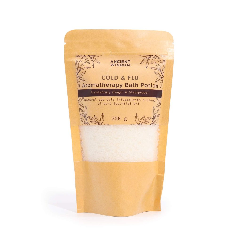 Aromaterapi Badeeliksir I Kraftpose 350G – Colds & Flu