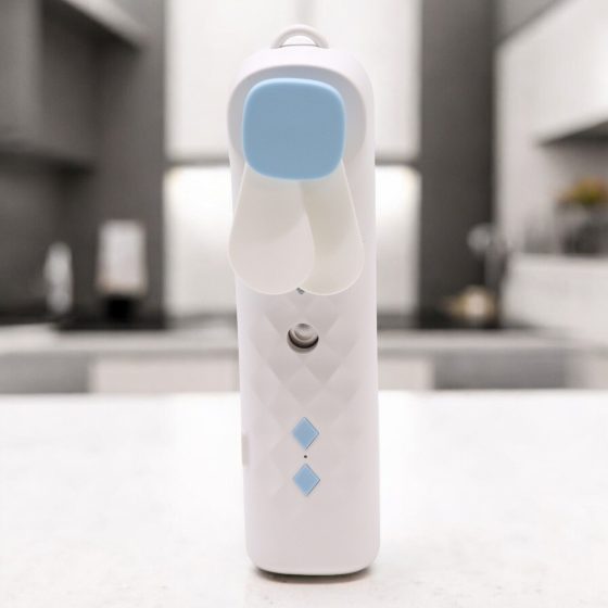 White Nano Mist Ansigtsblæser & Spray – Usb-Opladelig - Billede 7