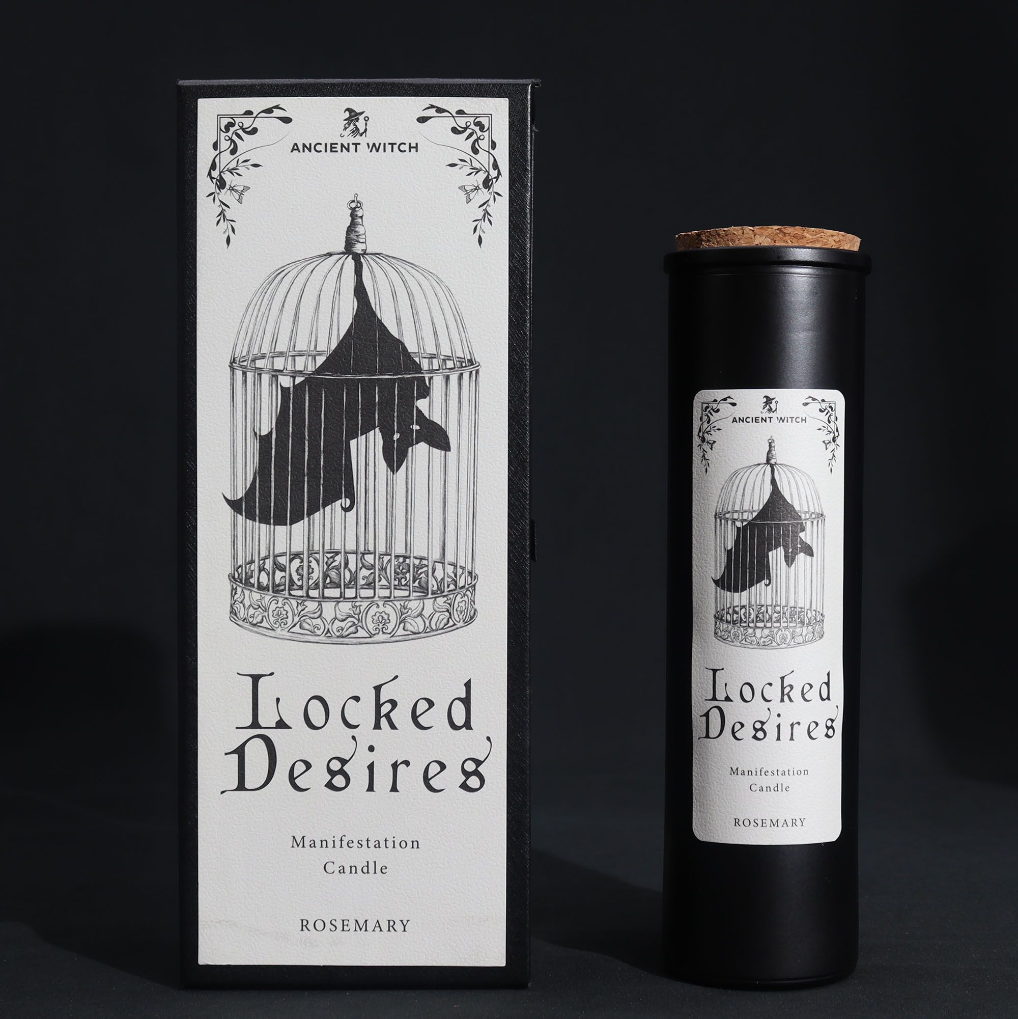 Ancient Witch Renselses-Stearinlys – Locked Desires - Billede 1