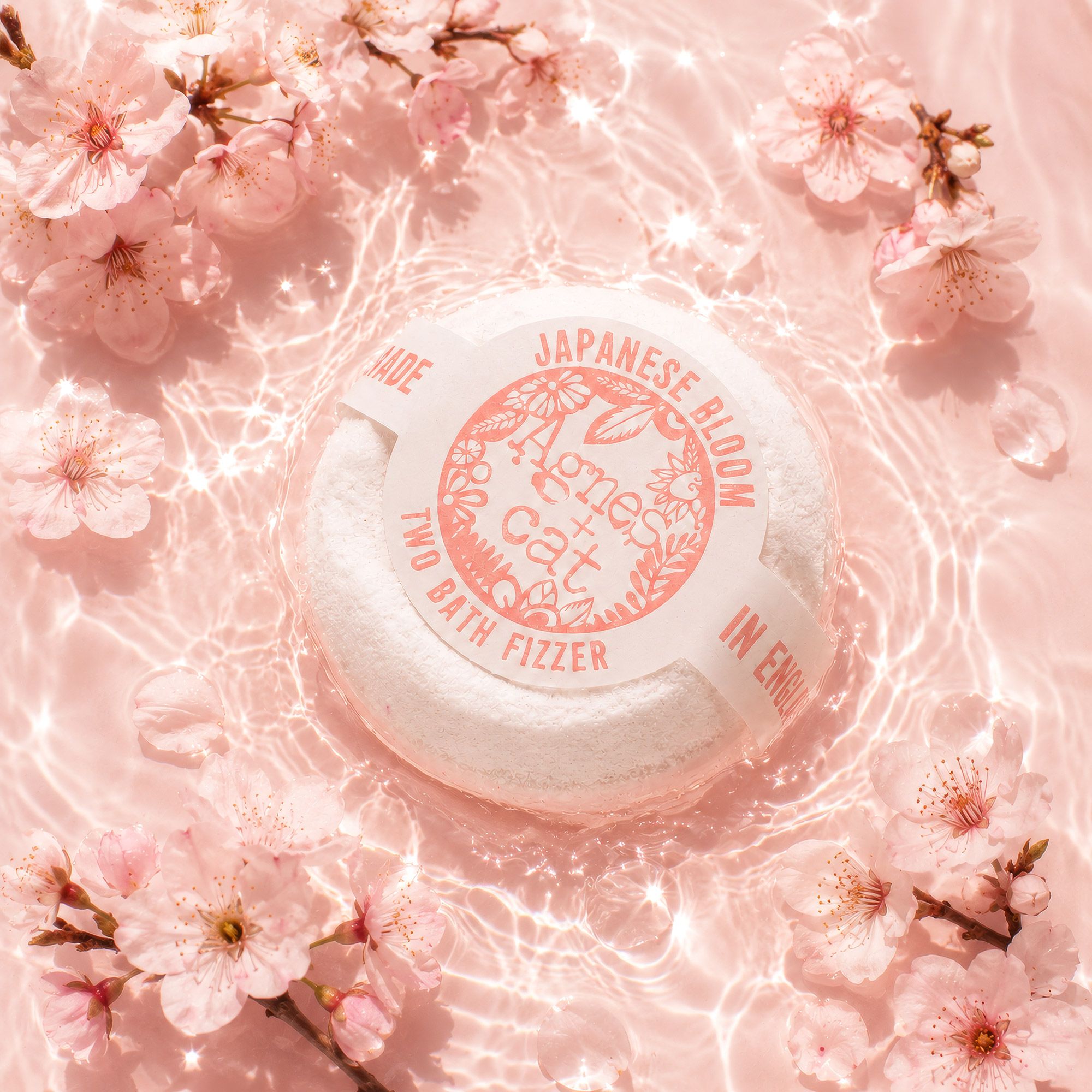 Agnes + Cat Floral & Citrus Badebombe Gavesæt - Billede 2