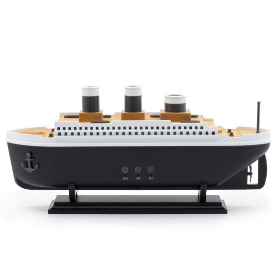 Ship Model Puff Effect Aromadiffuser Med Farveskiftende LED - Billede 1