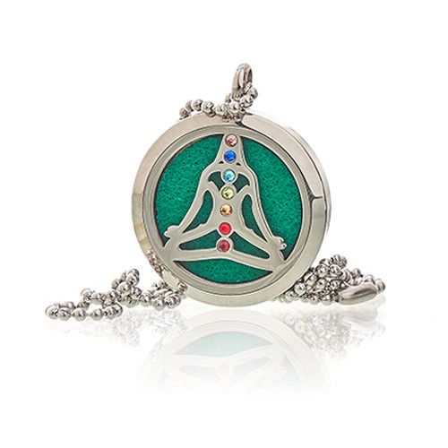 Aromaterapi Smykker Halskæde – Yoga Chakra – 30mm - Billede 6