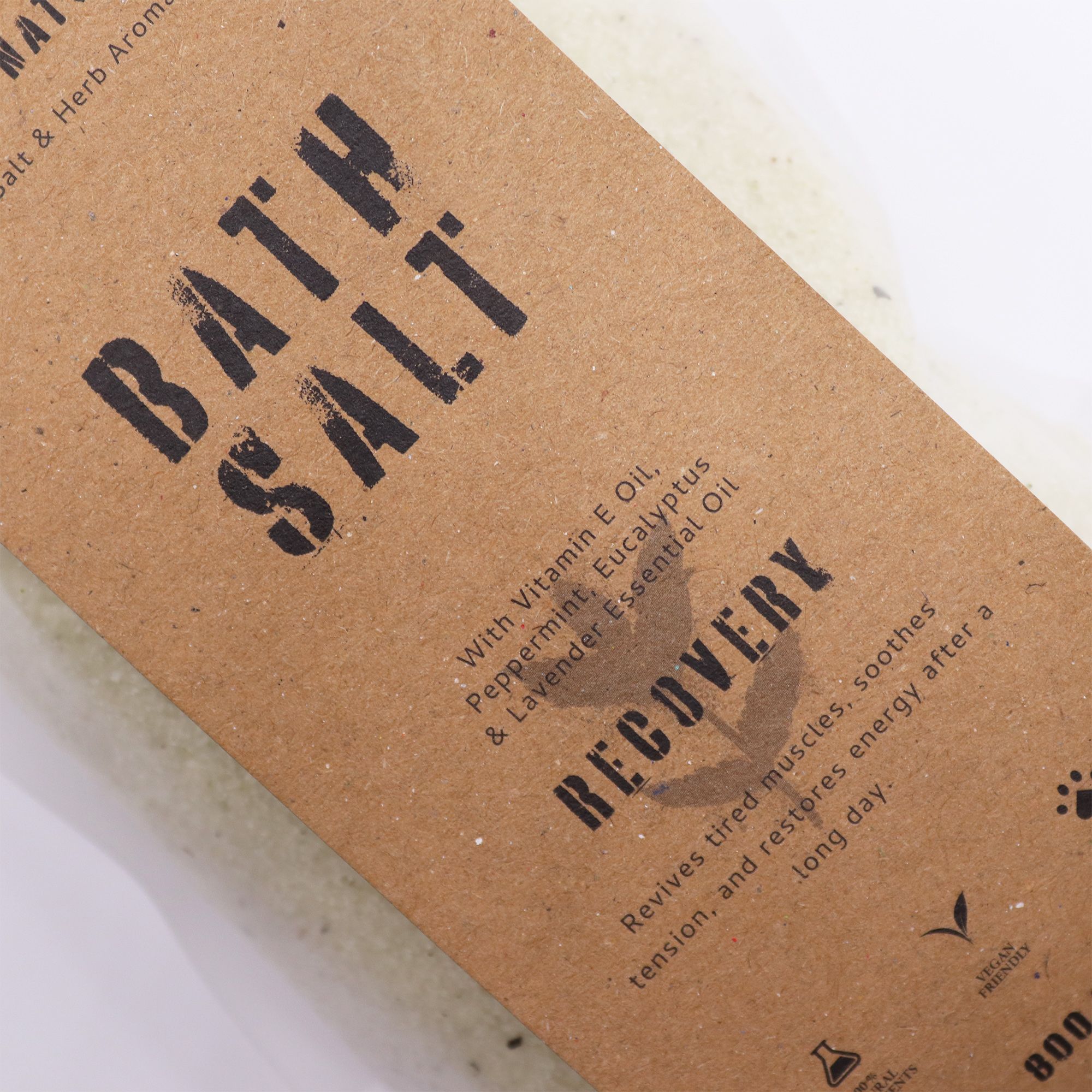 Greenman Rituals Menthol Aromaterapi Epsom Badesalt – Recovery - Billede 3