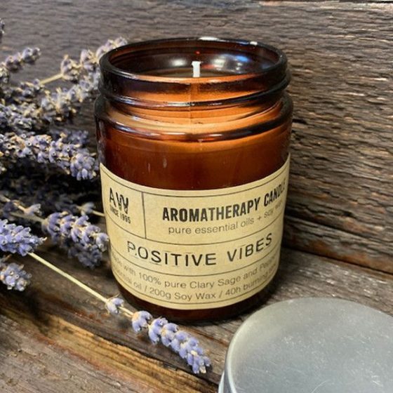 Aromaterapi Sojalys 200g – Positive Vibes - Billede 2