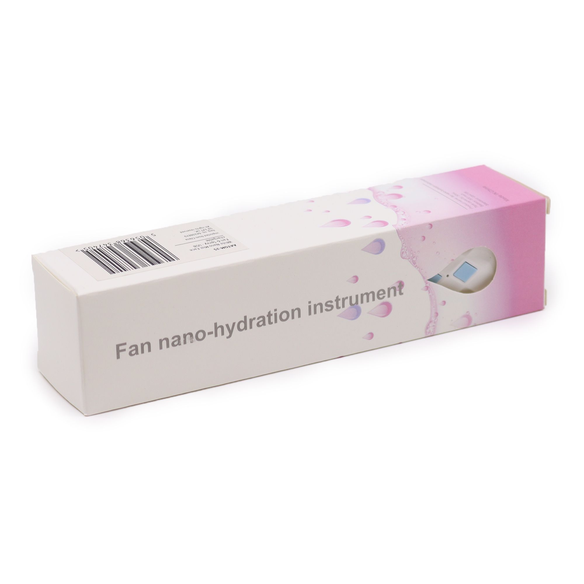 White Nano Mist Ansigtsblæser & Spray – Usb-Opladelig - Billede 9
