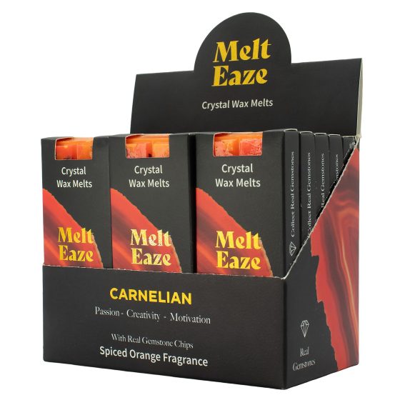 Melteaze Voksduft 50G – Carnelian Fire – Spiced Orange - Billede 3