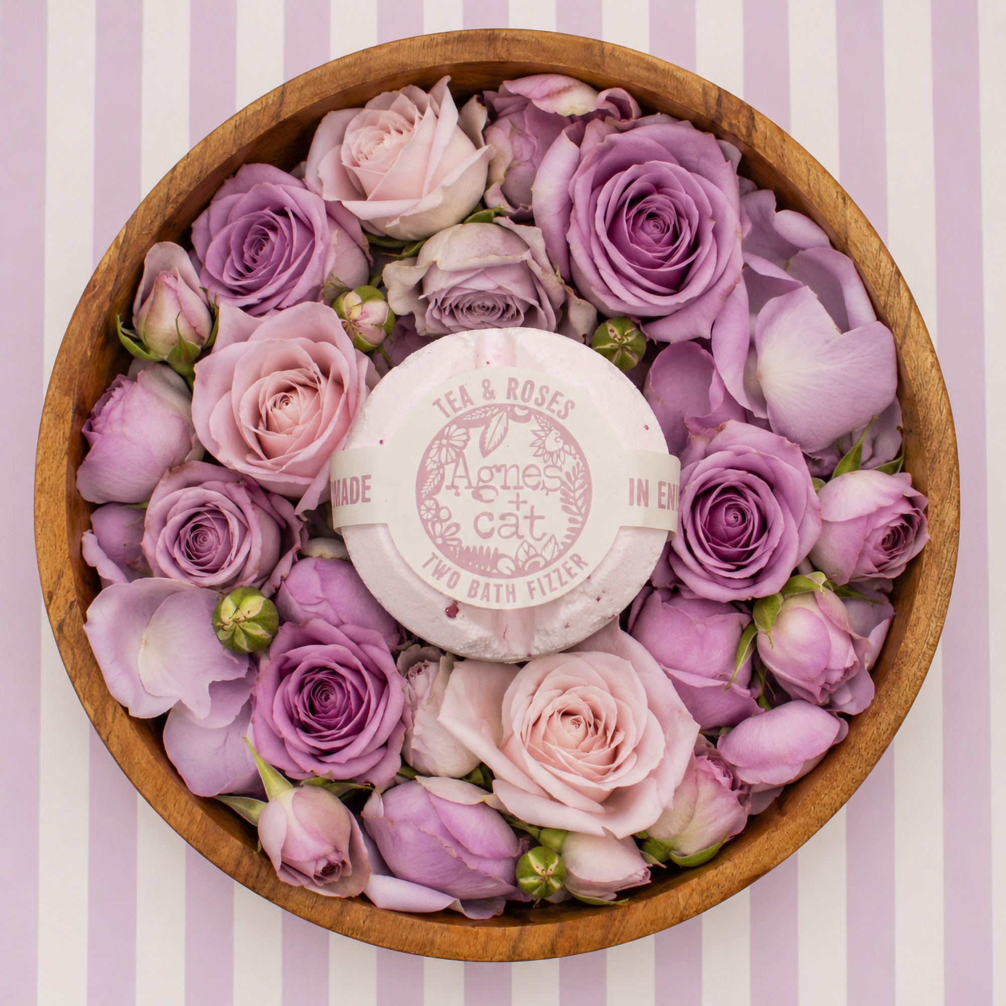 Agnes + Cat Floral & Citrus Badebombe Gavesæt - Billede 6