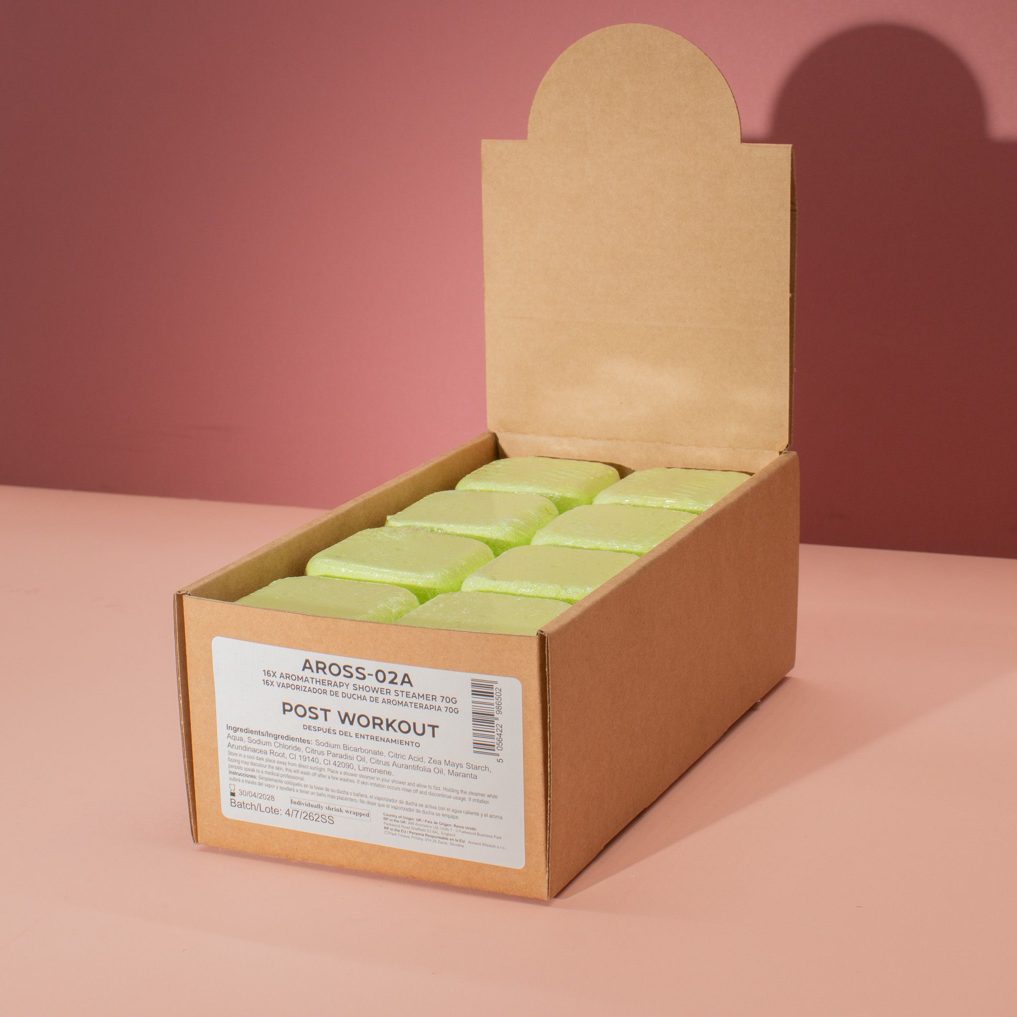 Aromaterapi Brusebombe 80g – Post-Workout - Billede 4