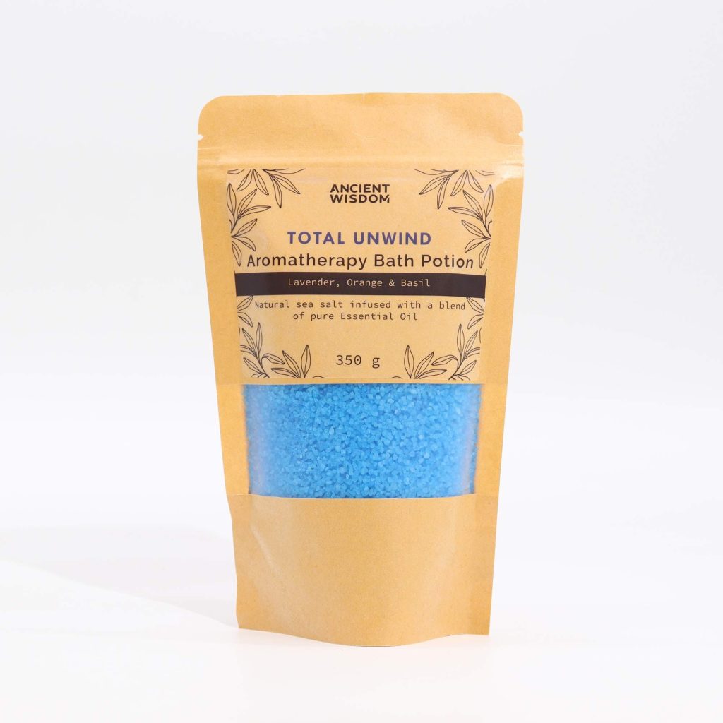 Aromaterapi Badeeliksir I Kraftpose 350 G – Total Unwind