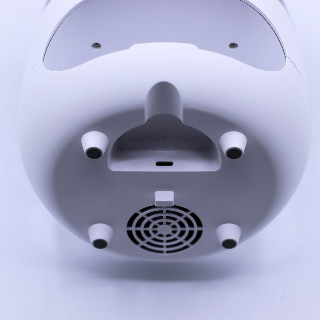 Salt Stone Flame Effect Aromadiffuser – White Usb – Farveskift Og Timer