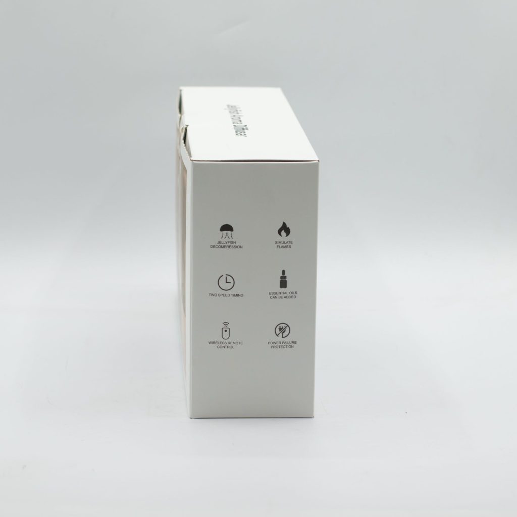 Ship Model Puff Effect Aromadiffuser Med Farveskiftende LED
