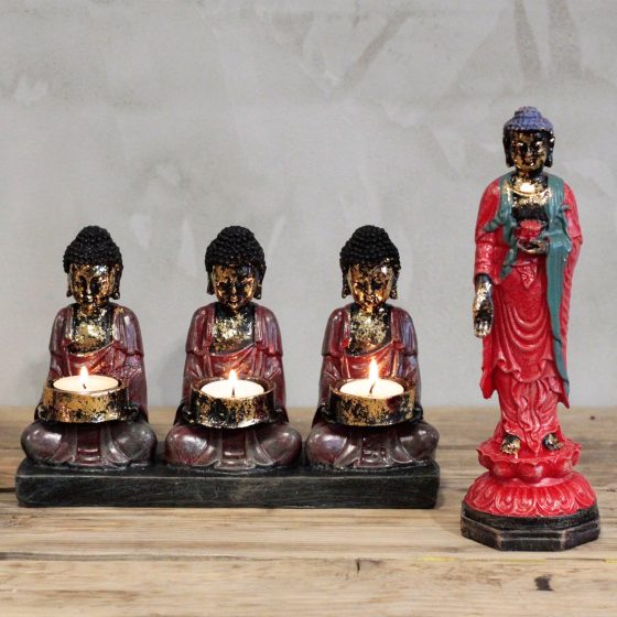 Antique Buddha – Standing - Billede 4