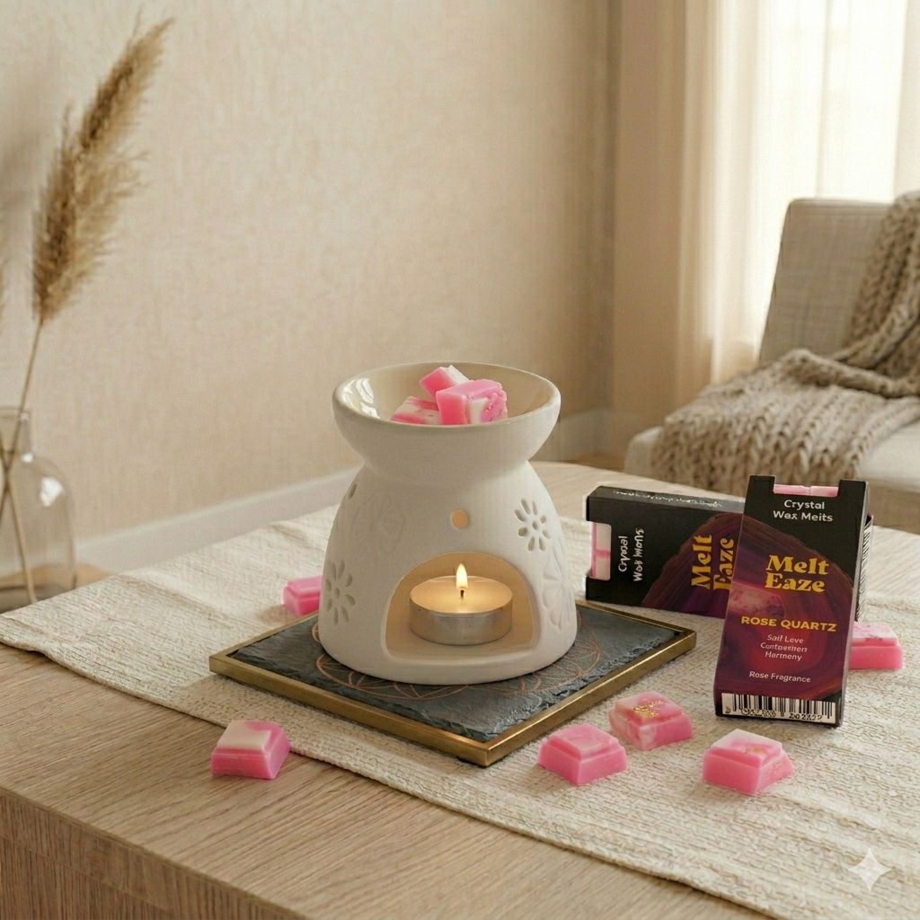 Melteaze Voksduft 50G – Rose Quartz Love – Rose