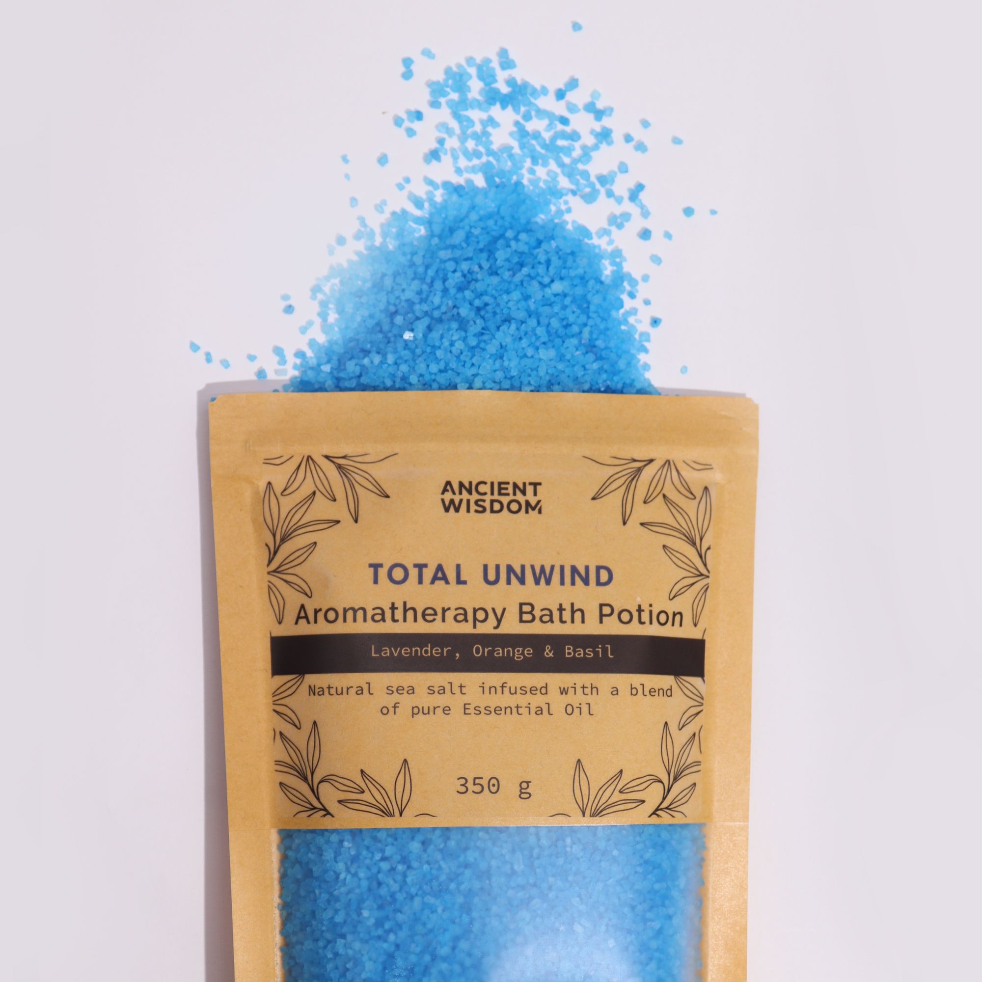 Aromaterapi Badeeliksir I Kraftpose 350 G – Total Unwind - Billede 3