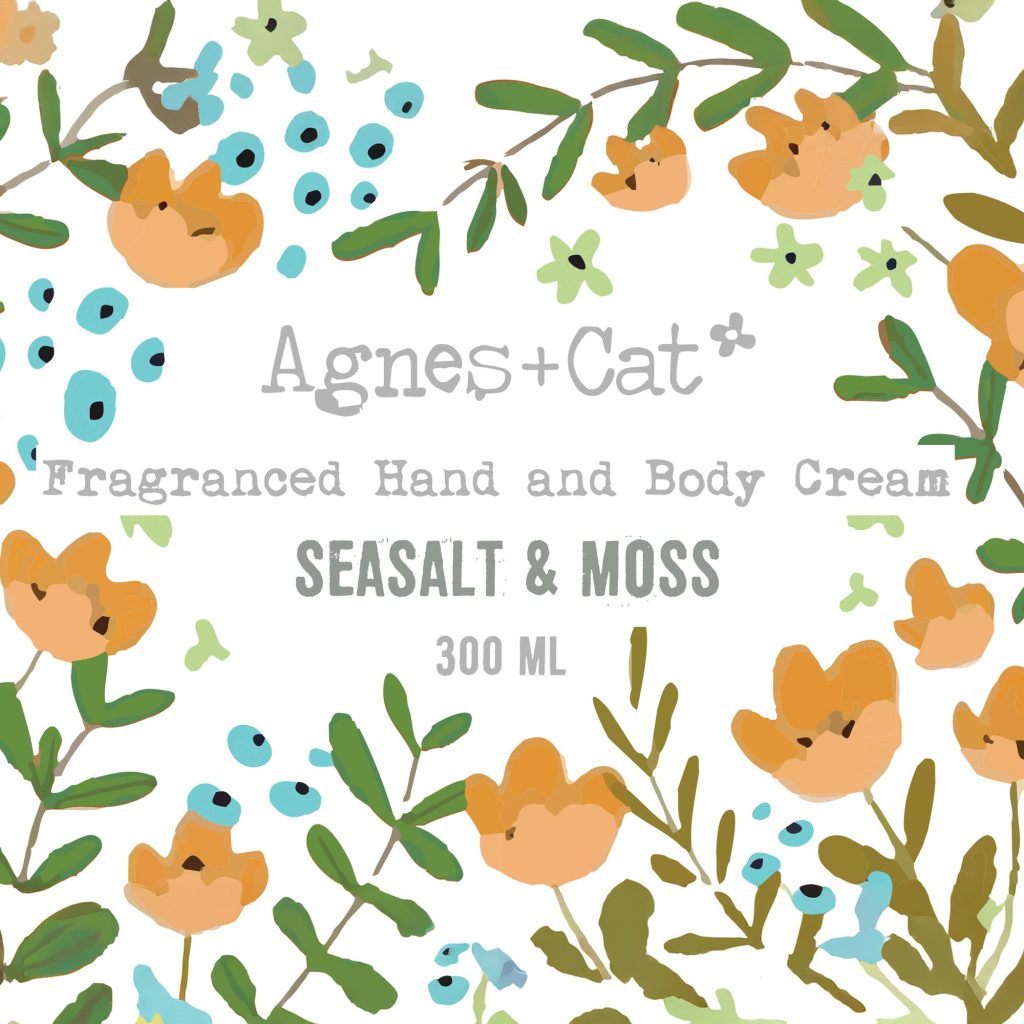 Hånd- Og Bodycreme – Sea Salt & Moss – 300Ml
