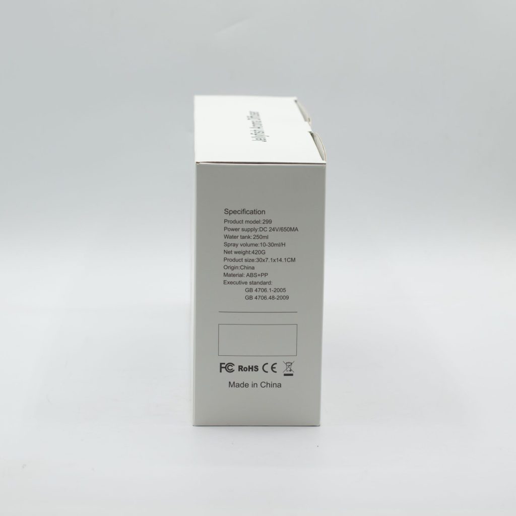 Ship Model Puff Effect Aromadiffuser Med Farveskiftende LED