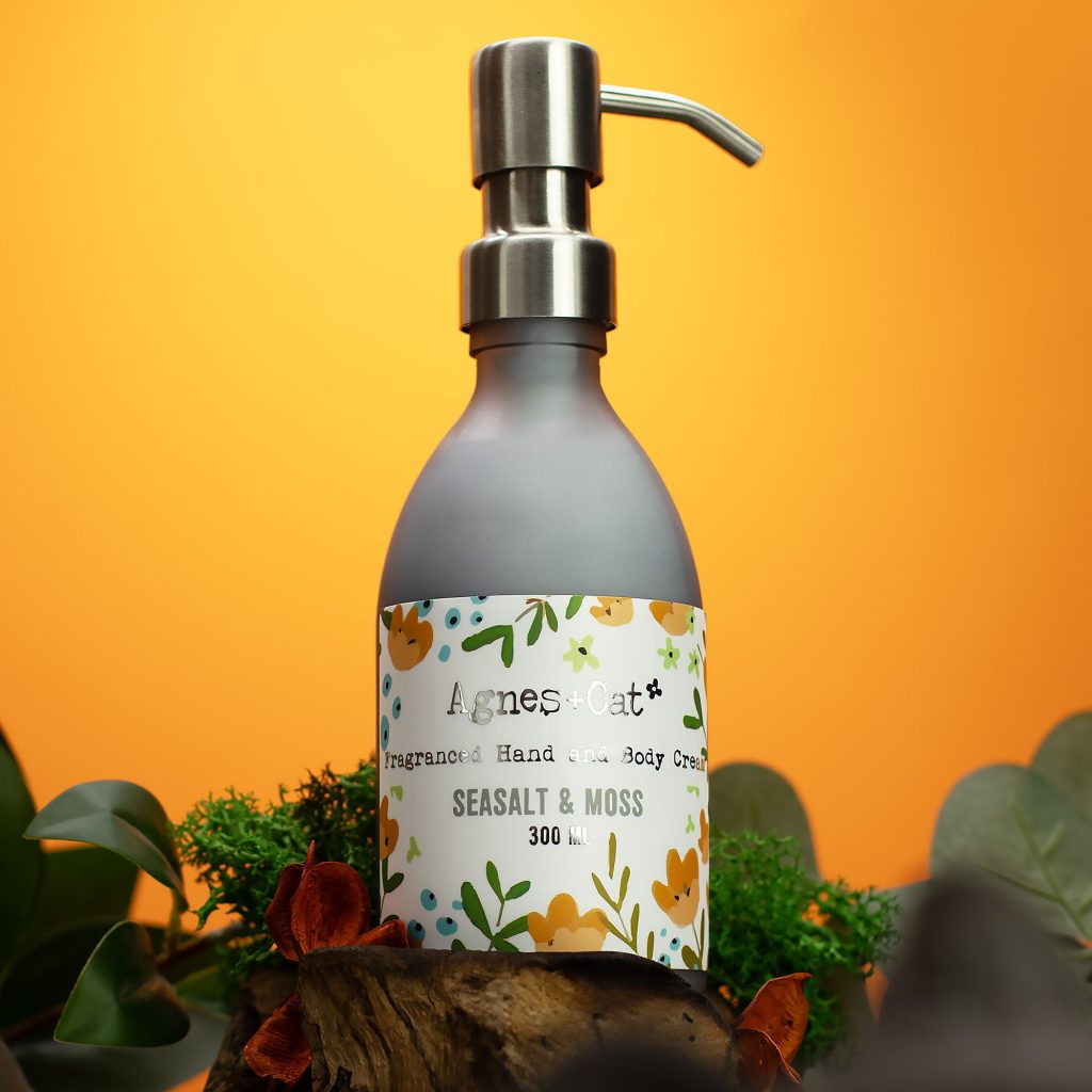 Hånd- Og Bodycreme – Sea Salt & Moss – 300Ml