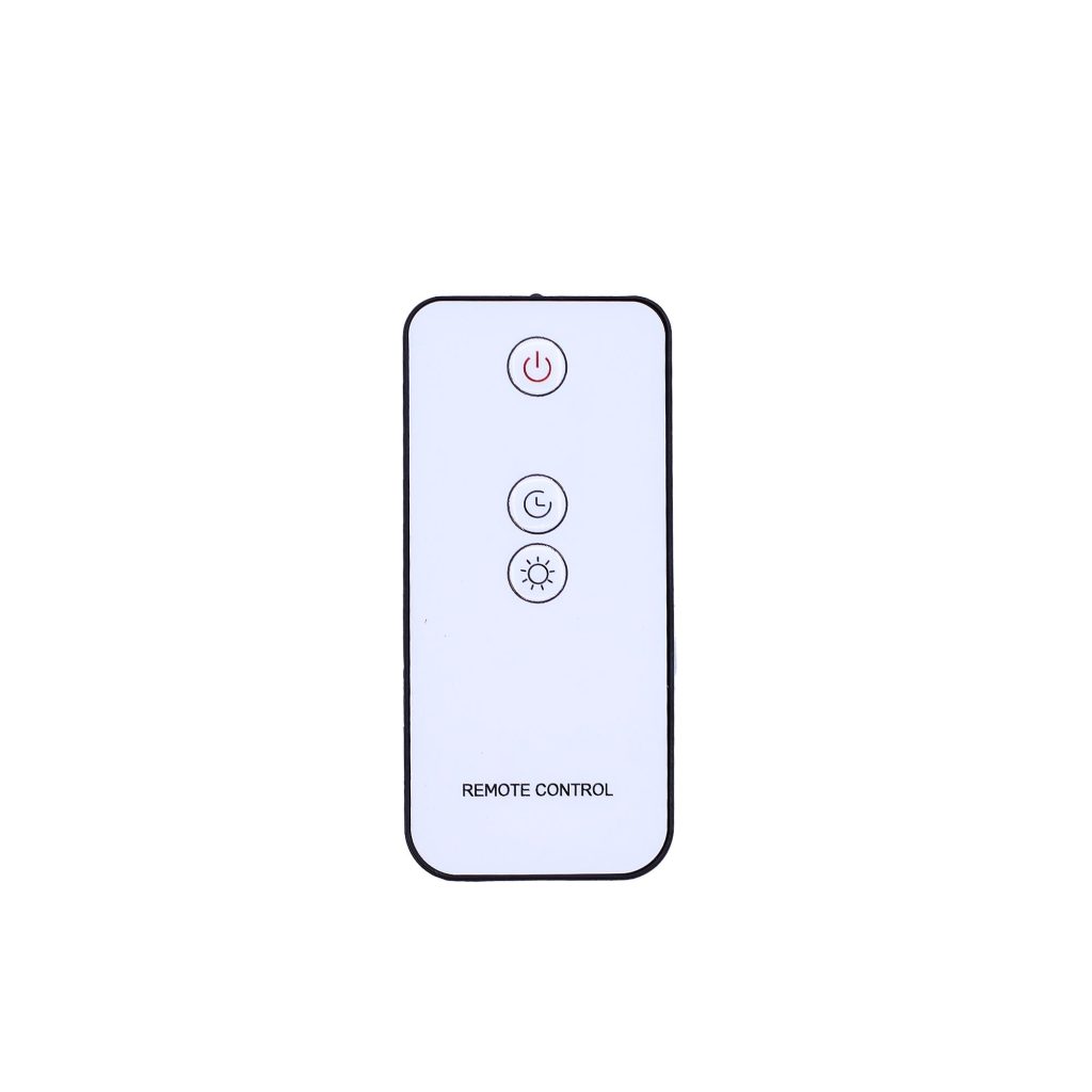 Salt Stone Flame Effect Aromadiffuser – White Usb – Farveskift Og Timer