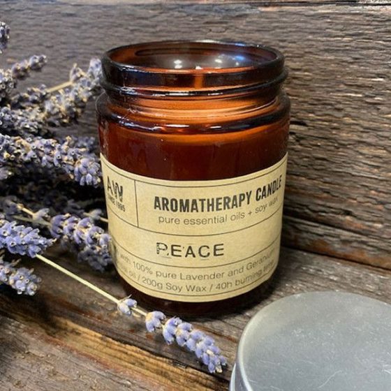 Aromaterapi Sojalys 200g – Peace - Billede 1