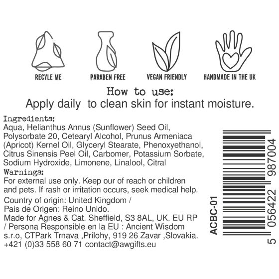 Hånd- Og Bodycreme – Clementine – 300Ml - Billede 3