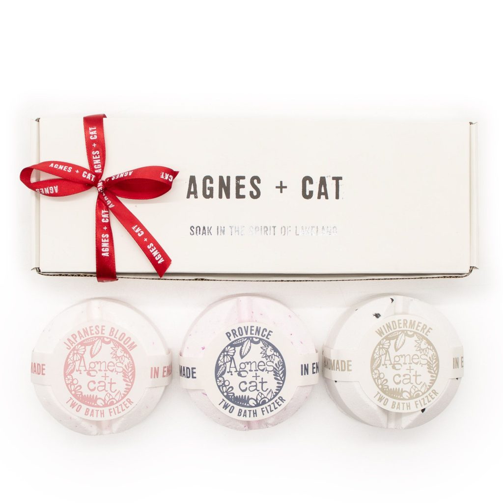 Agnes + Cat Lakeland Favourites Badebombe Gavesæt