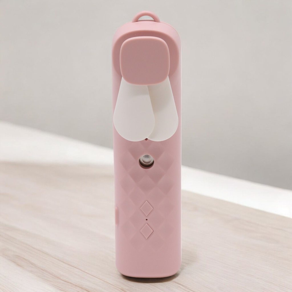 Pink Nano Mist Ansigtsblæser & Spray – Usb-Opladelig