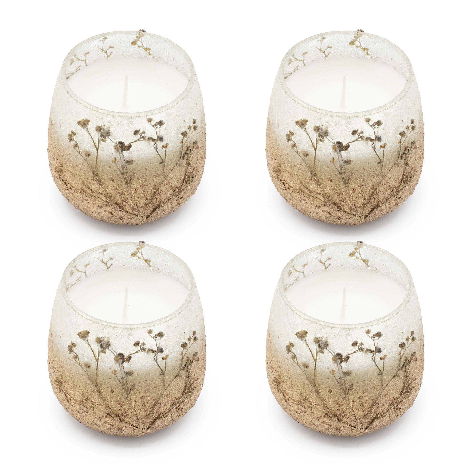 Lille Glasburk-Stearinlys – Wildlight Woods - Billede 4