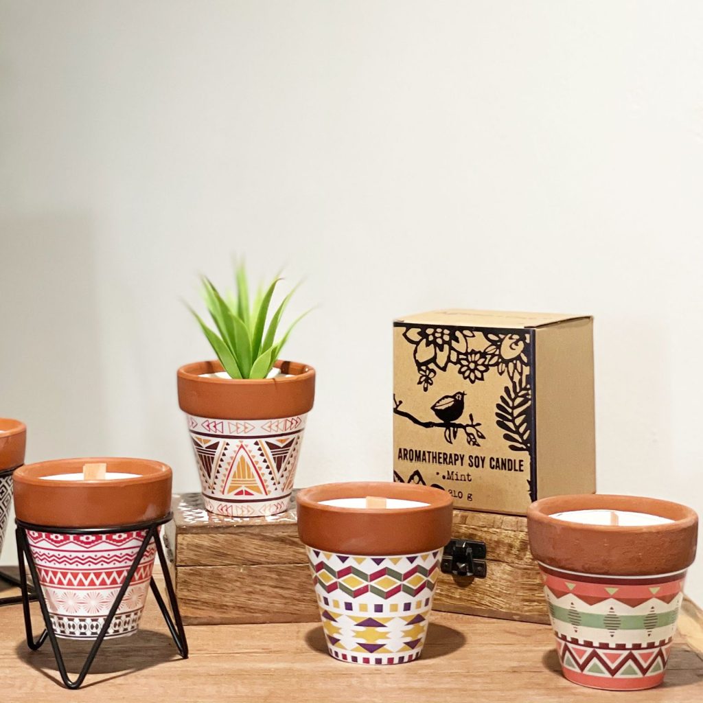 Agnes + Cat Urtehave-Stearinlys – Clove