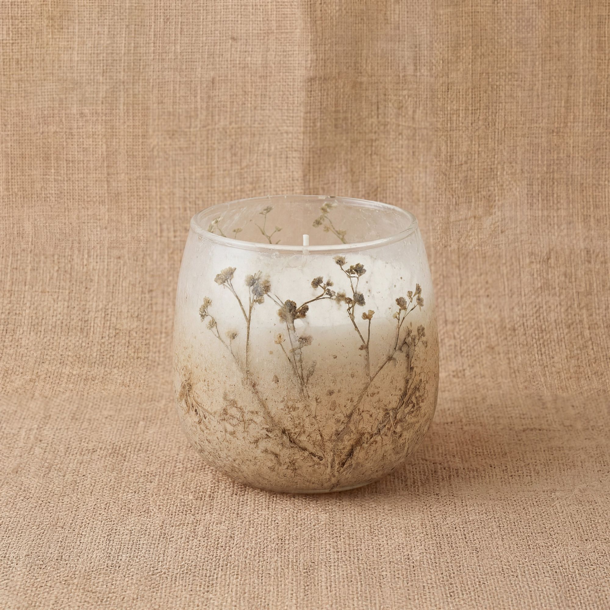 Lille Glasburk-Stearinlys – Wildlight Woods - Billede 5