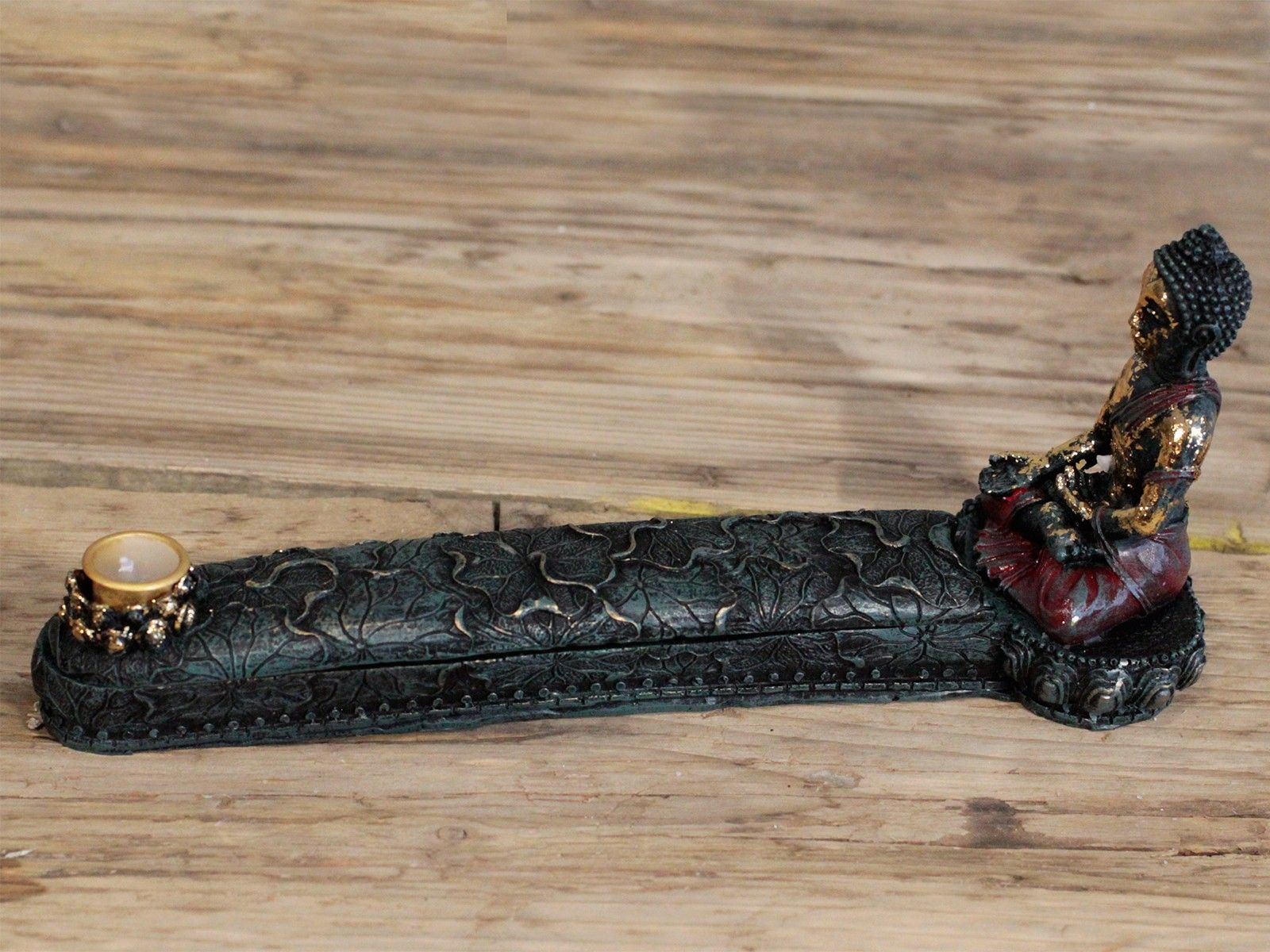 Antique Buddha – Røgelse Burner & Box - Billede 4