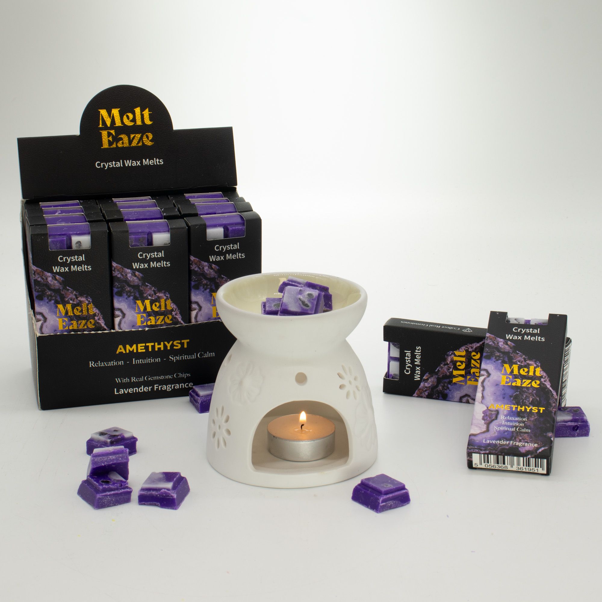 Melteaze Voksduft 50G – Amethyst Dream – Lavender - Billede 3