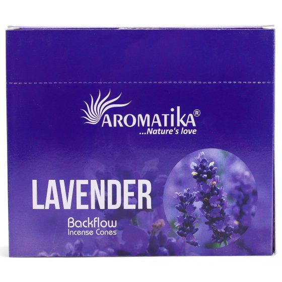 Masala Backflow Røgelse Pakke Med 10 – Lavender - Billede 4