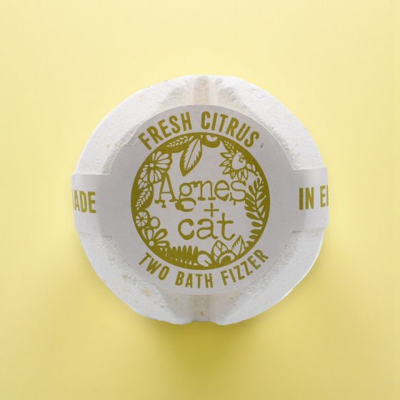 Agnes + Cat Badebombe – Fresh Citrus - Billede 2