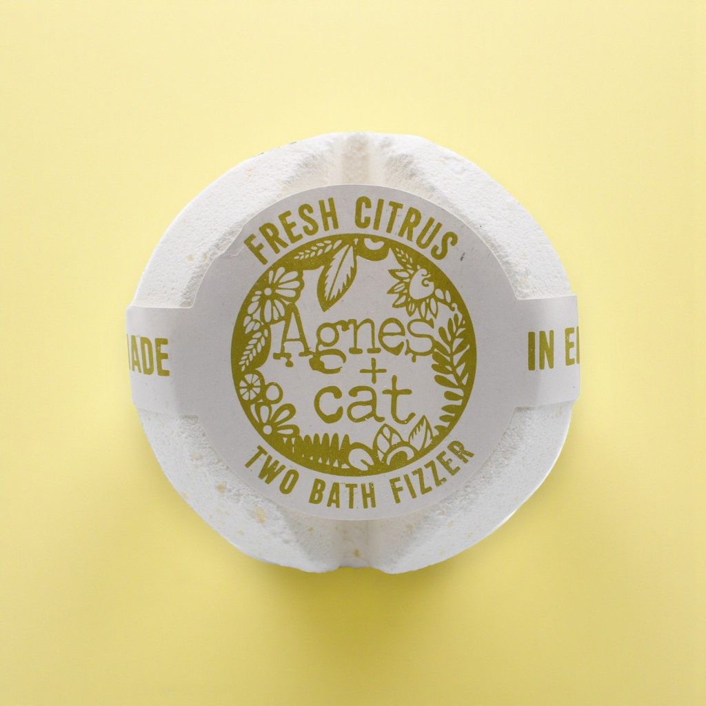 Agnes + Cat Badebombe – Fresh Citrus