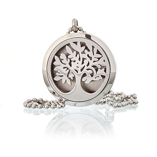 Aromaterapi Smykker Halskæde – Tree of Life 30mm - Billede 2
